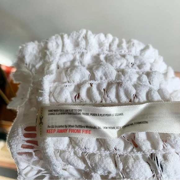 Free People Adella Lace Bralette White Sz XS - Picture 5 of 5